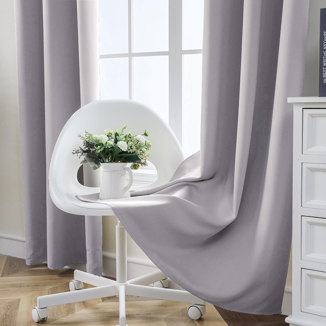 CUCRAF Verdunklungsvorhang für Schlafzimmer, Kinderzimmer Gardinen Verdunkelung Thermovorhang Blickd
