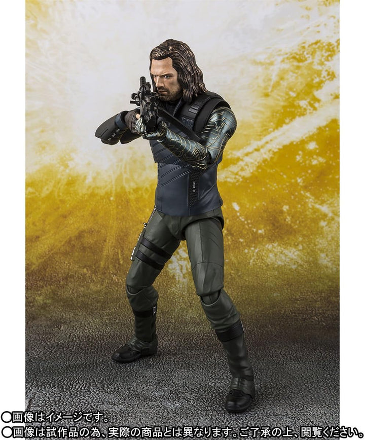 Bandai Tamashii Nations BAS55177 Bandai S.H.Figuarts Bucky & Tamashii Effect Impact Avengers Bucky A