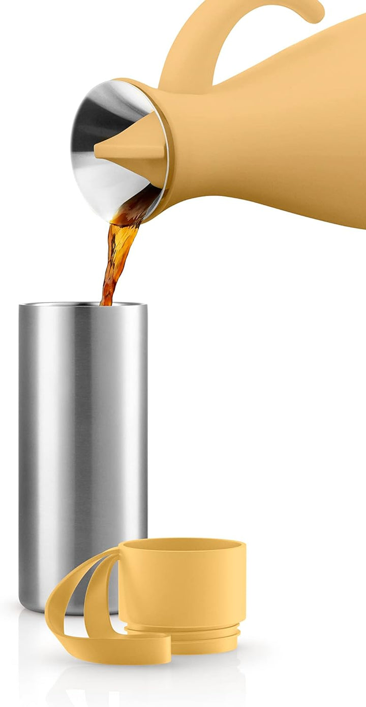 EVA SOLO | To Go Cup 0,35l Golden sand |Doppelwandiger Thermobecher | Golden sand 0,35 l Golden Sand