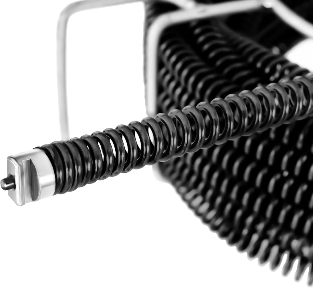 MSW Motor Technics Rohrreinigungsspiralen Set MSW-CABLE SET 1 (6 Spiralenelemente je 2,45 m, Anschlu