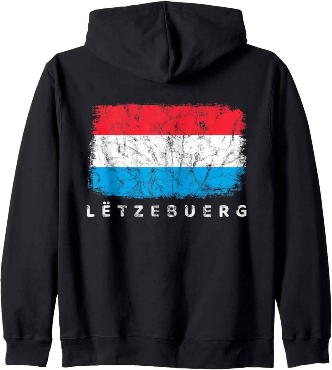 Luxemburg Flagge Letzebuergesch Luxemburger Fahne Letzebuerg Kapuzenjacke