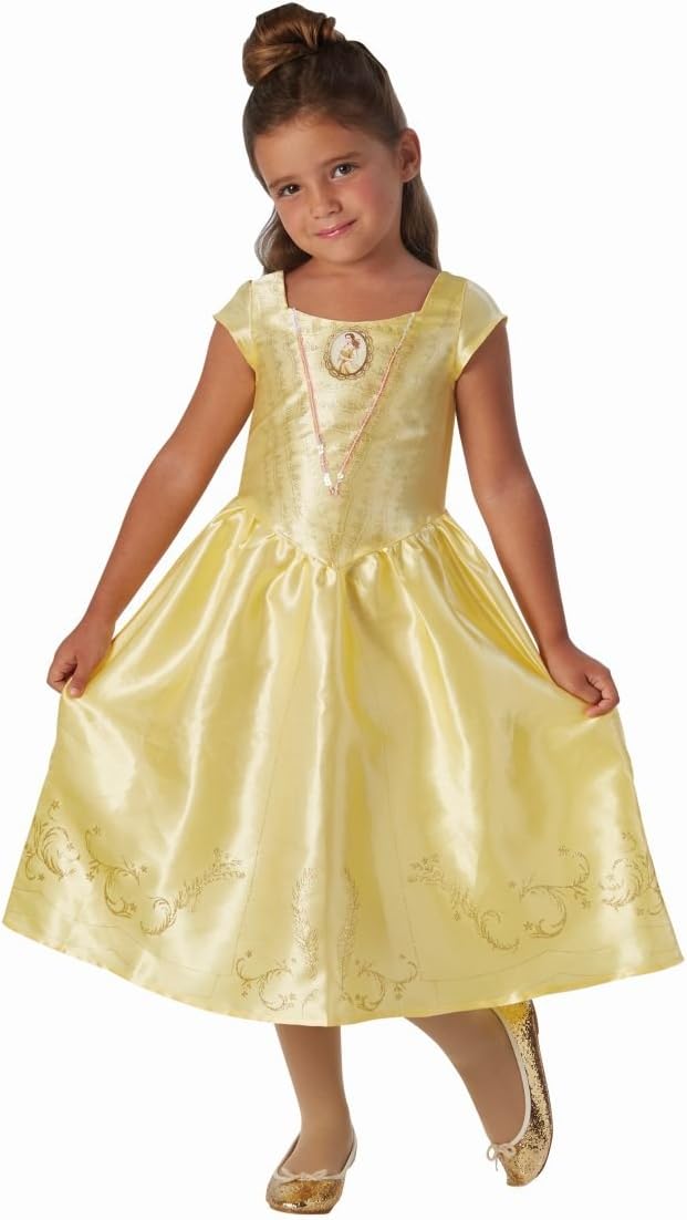 Rubie's 630607L Kostüm, Belle, Disneys Die Schöne und das Biest, Klassisches Kinderkostüm (Large, 7-