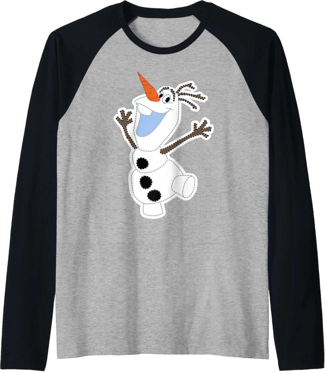 Disney Frozen Olaf Dancing Portrait Raglan