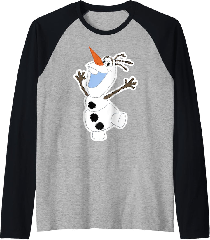 Disney Frozen Olaf Dancing Portrait Raglan