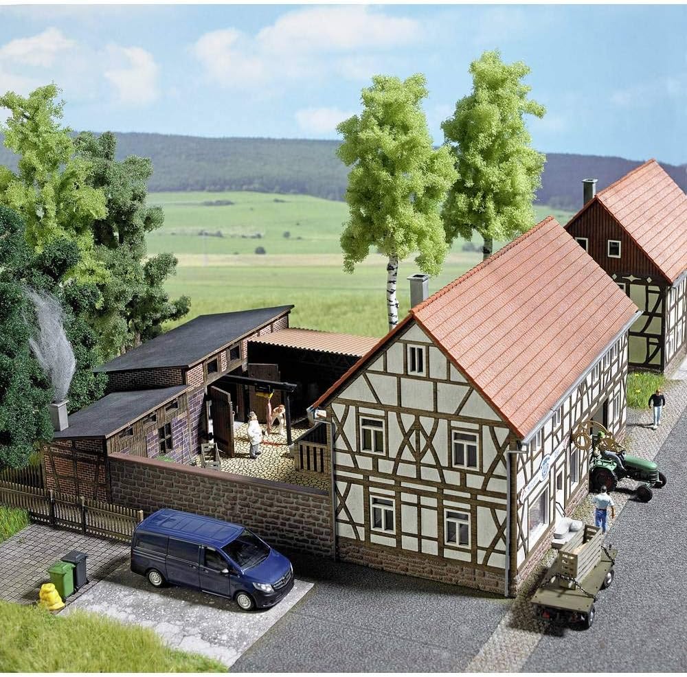 Busch 1531 - Hinterhofgebäude Schlachterei, Fahrzeug