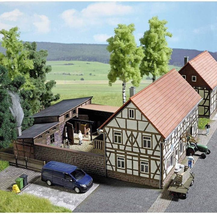 Busch 1531 - Hinterhofgebäude Schlachterei, Fahrzeug