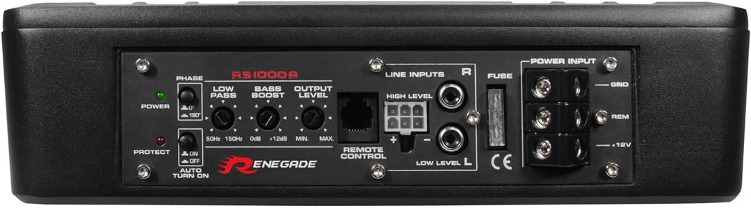 Renegade RS1000A Auto-Subwoofer aktiv 250W