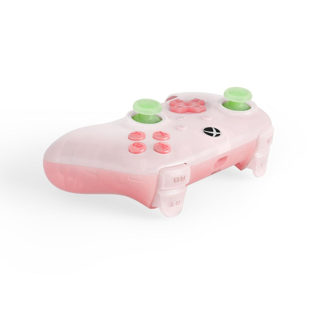 8Bitdo Ultimate Mini Wired Controller for Xbox with RGB Lighting Fire Ring, Hall Effect Joysticks an