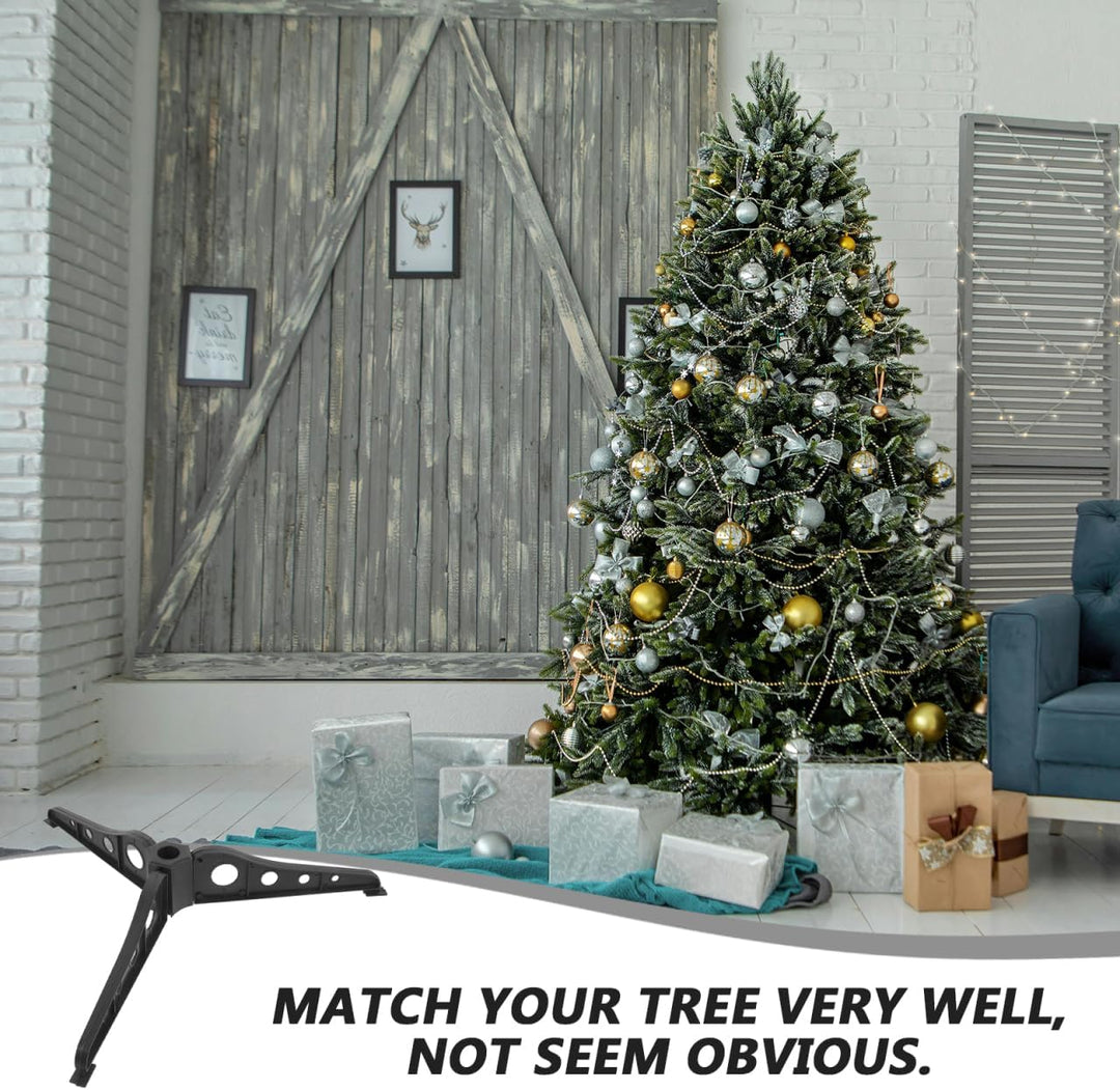 BESPORTBLE Weihnachtsbaumständer Kunststoff Weihnachtsbaum Beine Ersatz Schwarz Abnehmbarer Weihnach