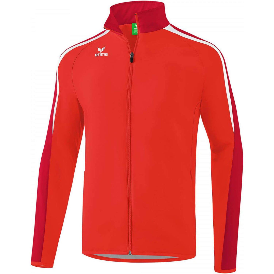 Erima Herren Trainingsjacke Liga 2.0 S Rot/Dunkelrot/Weiss, S Rot/Dunkelrot/Weiss