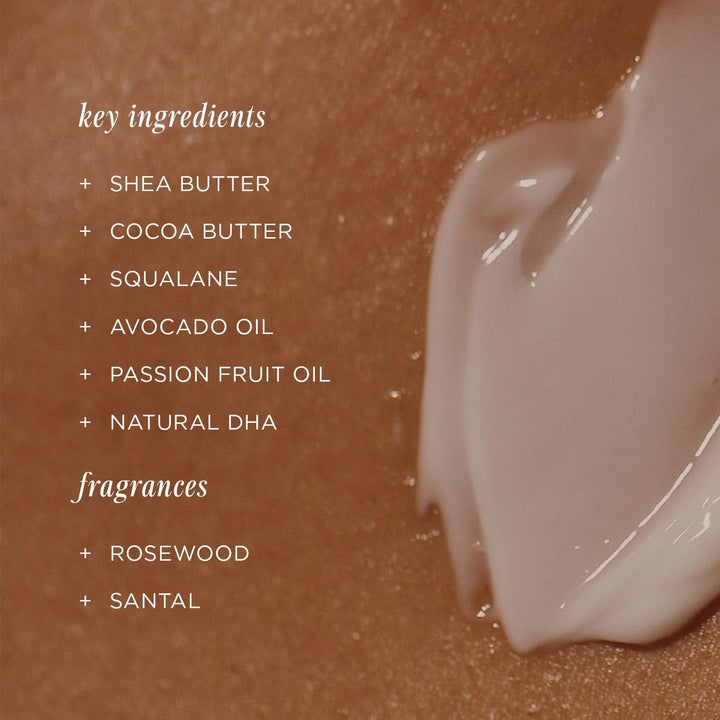+ Lux Unfiltered Santal N°32 Graduell feuchtigkeitsspendender Selbstbräuner – Selbstbräunungslotion