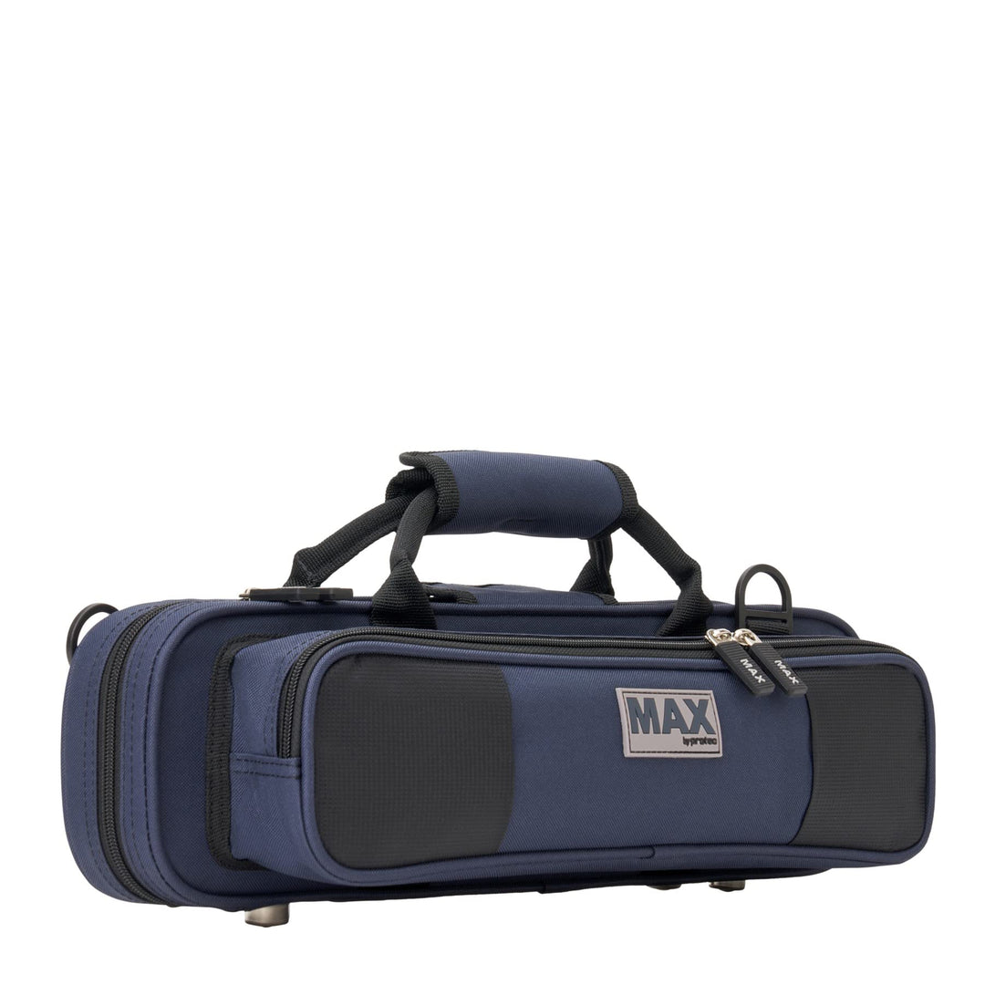 Protec MAX MX308BX Flötenkoffer für Flöten mit C oder H Fuss, Blau, Blau