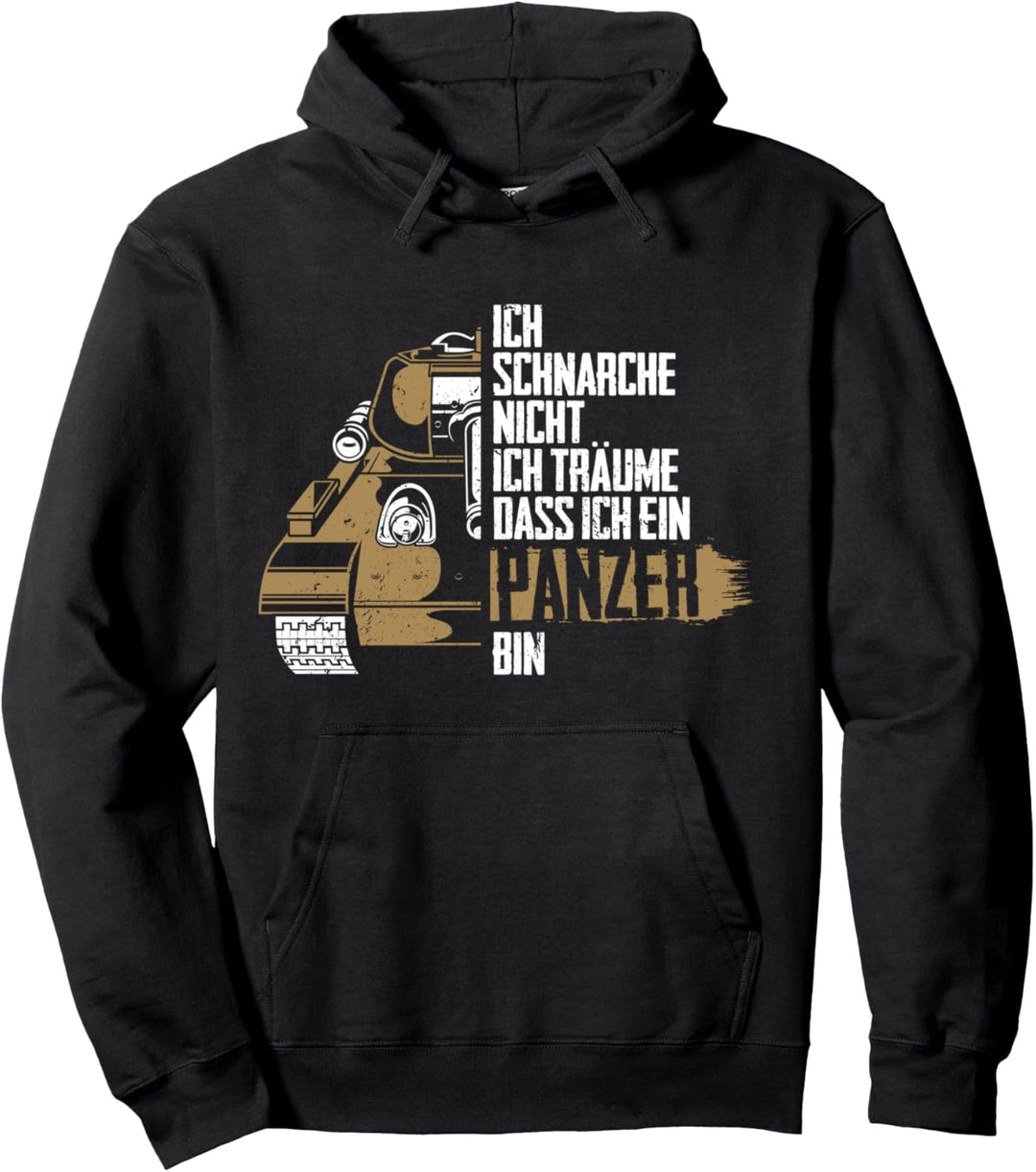 Ich Schnarche Nicht Ich Träume Dass Ich Ein Panzer Bin Pullover Hoodie