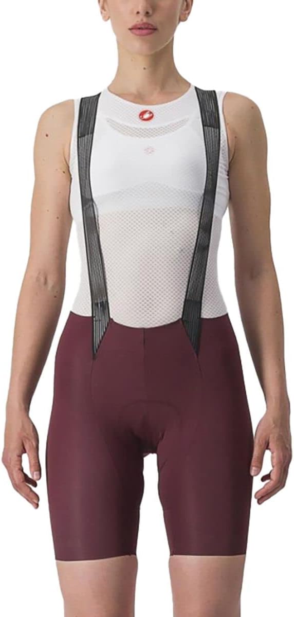 CASTELLI Damen Shorts Free Aero Rc W Bibshort XS Deep Bordeaux, XS Deep Bordeaux