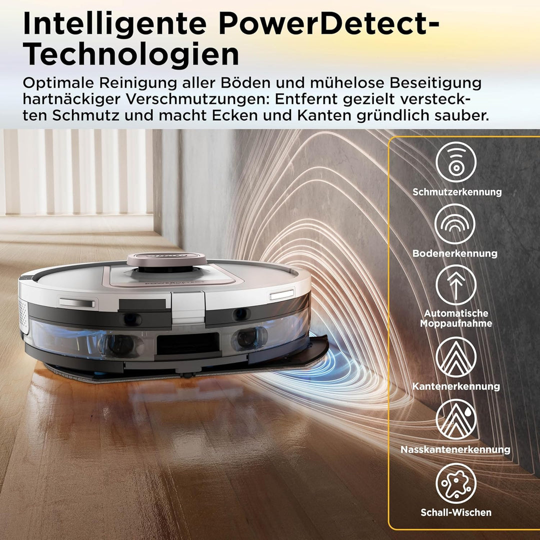 Shark ThermaCharged – Core PowerDetect Nass- und Trocken-Saugroboter, DirtDetect, FloorDetect, autom