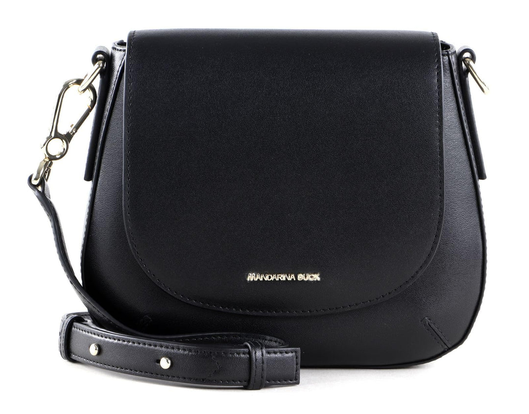 Mandarina Duck Damen Luna Schultertasche Schwarz, Schwarz