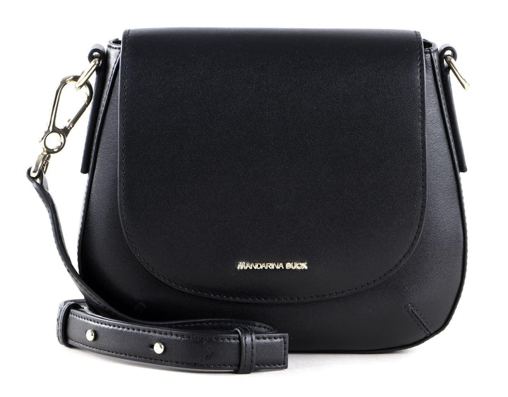 Mandarina Duck Damen Luna Schultertasche Schwarz, Schwarz
