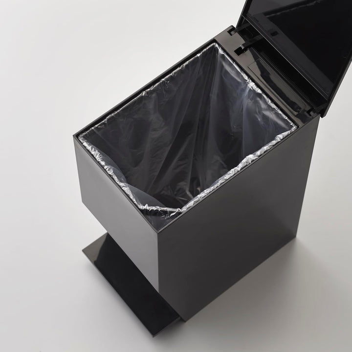 Sanitary pedal bin - Tower - black Schwarz, Schwarz