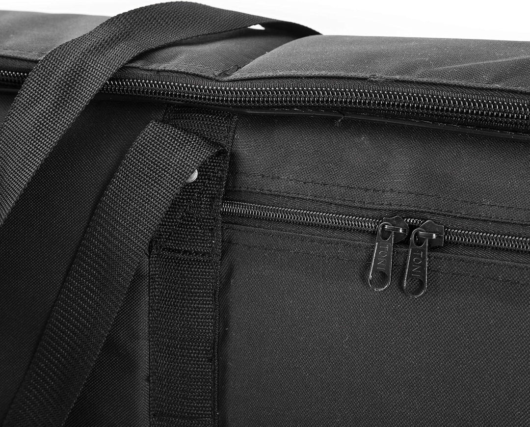 MUSIC STORE KC-02 II Keyboardtasche, 114x42x15cm, Schwarz, Nylon, 20mm Polsterung, Zubehörfach, Stab