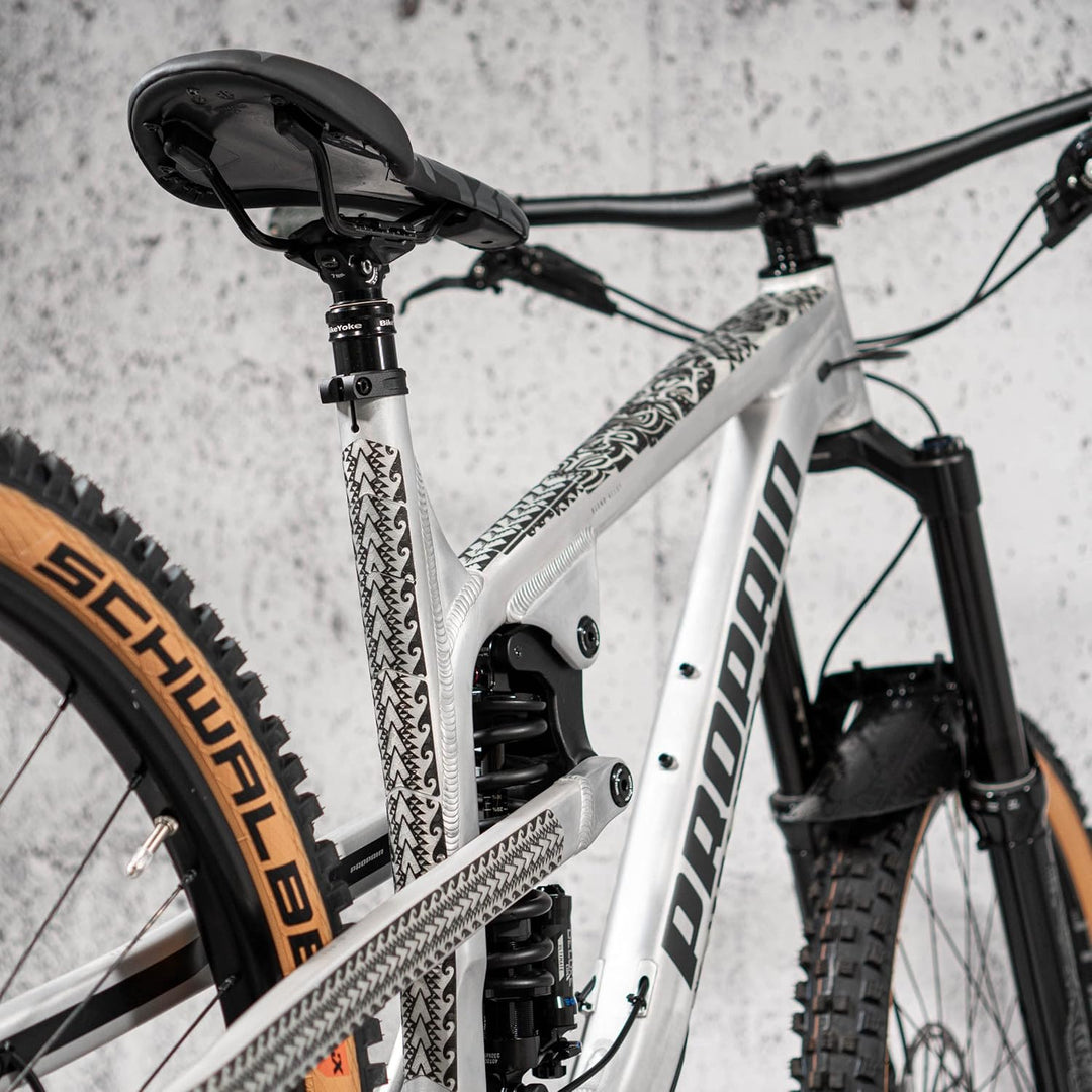 Riesel Design® Frame:Tape 3000 Fahrrad Rahmenschutz - Stylische Fahrrad Schutzfolie / 17 Selbstklebe