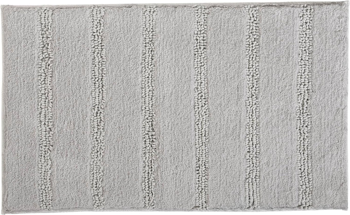 Kleine Wolke Badteppich Monrovia, Platin, 60 x 100 cm 60 x 100 x 2.5 cm Grau, 60 x 100 x 2.5 cm Grau