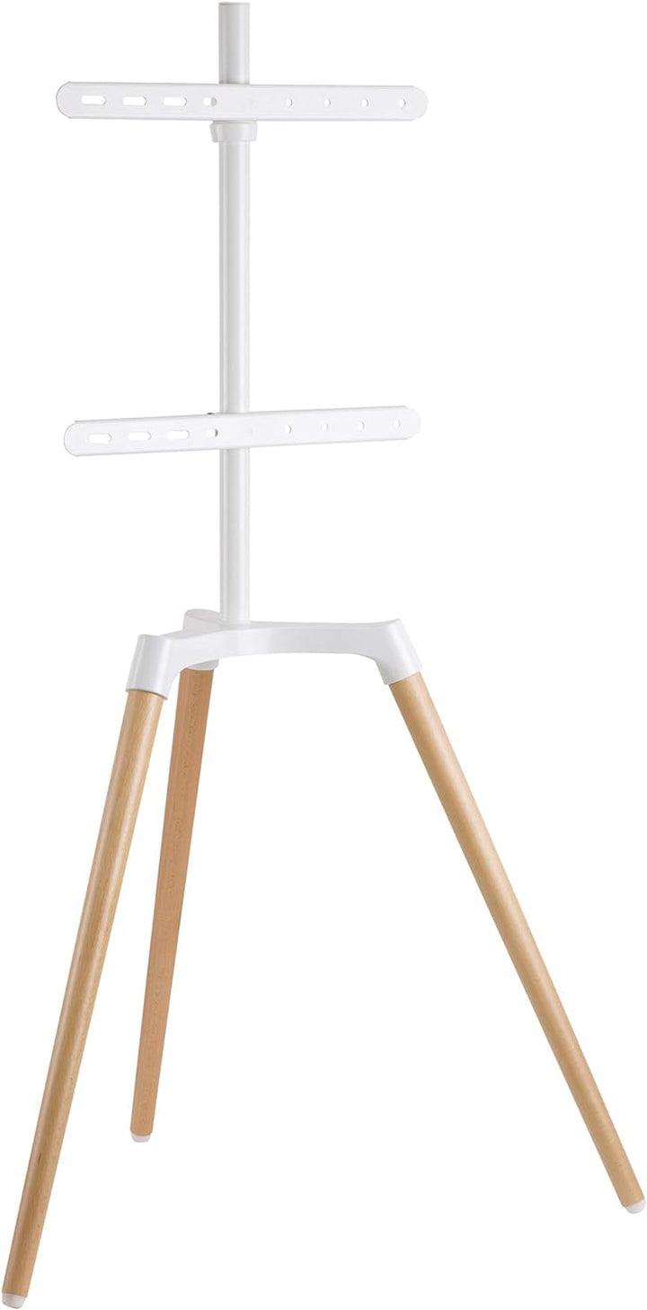 EasyLife - Design STAFFELEI Tripod TV-Stativ - Halterung bis 65'' Zoll & 35 kg Fernseher/Monitor - 1