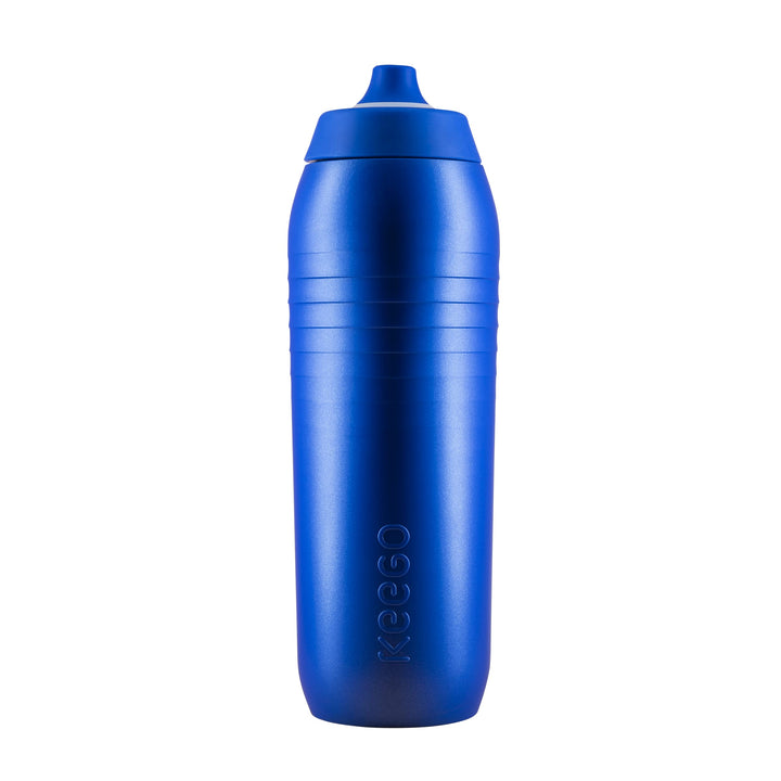 KEEGO | Die Evolution der Sportflasche | Elastisches Titan | Schützt vor Plastik im Wasser | Leicht