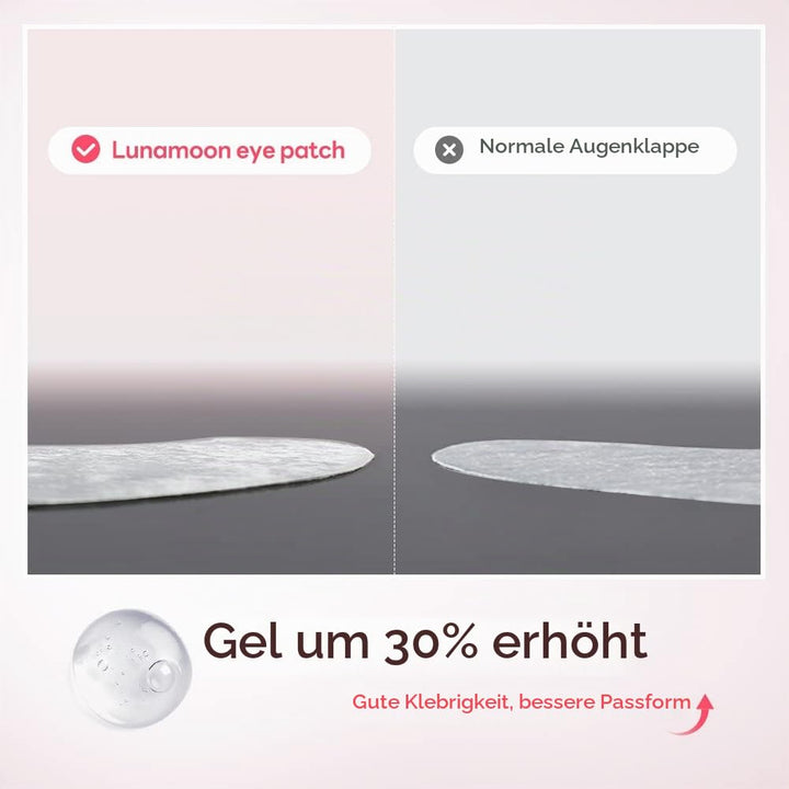 Lunamoon Augenpads für Wimpernverlängerung Pad 100Paar Wimpern Pads V-Shape | Wimpernverlängerung Au
