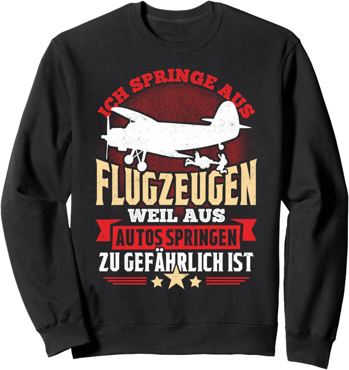 Fallschirmspringer Geschenk Skydiver Fallschirmspringen Sweatshirt