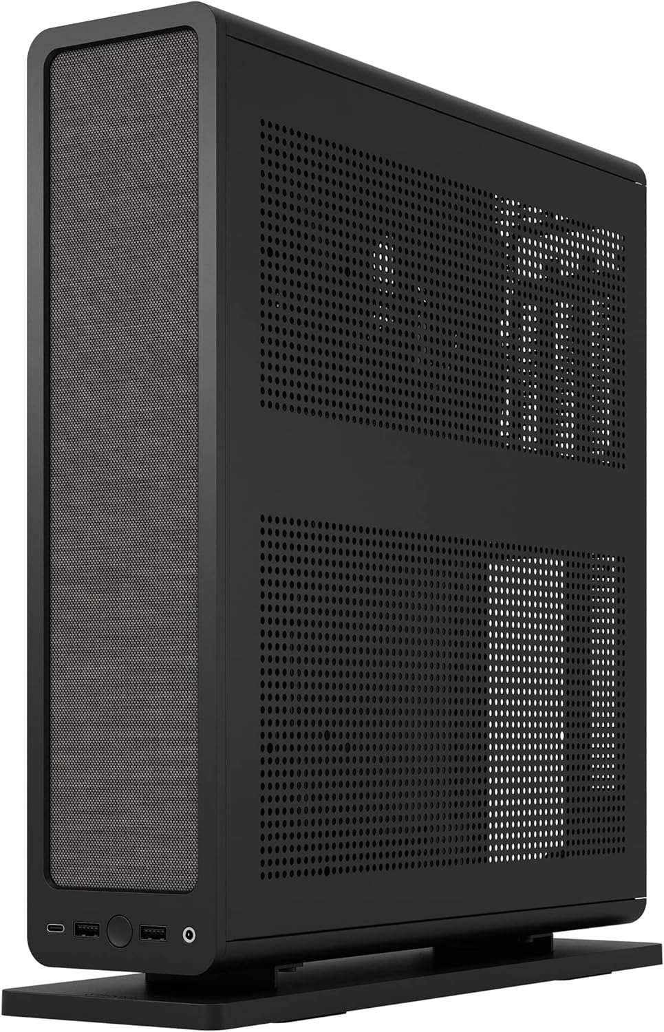 Fractal Design Ridge Black - PCIe 4.0 Riser Card Included - 2X 140mm PWM Aspect Fans Included - Type