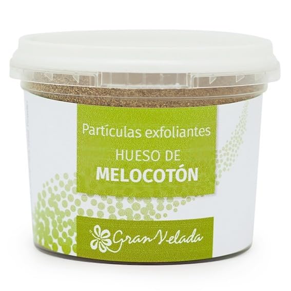 Gran Velada - Pfirsichkern-Peeling-Partikel 500 cc | Natürliche Exfoliationspartikel 500 µm für DIY