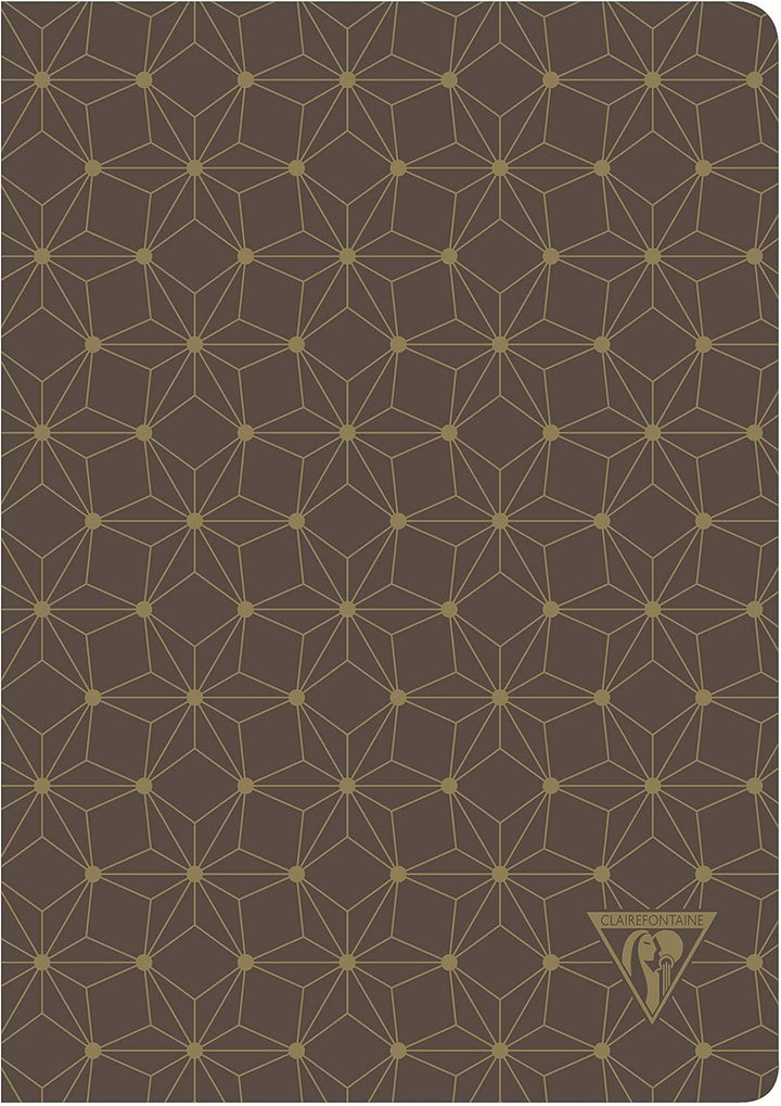 Clairefontaine 192036C - Packung mit 6 Notizheften / Notizbücher NeoDeco 14,8x21cm 48 Blatt liniert