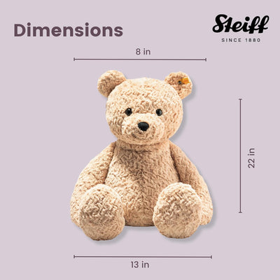 Steiff 067181 Teddybär Jimmy - 55 cm - Kuscheltier - Hellbraun