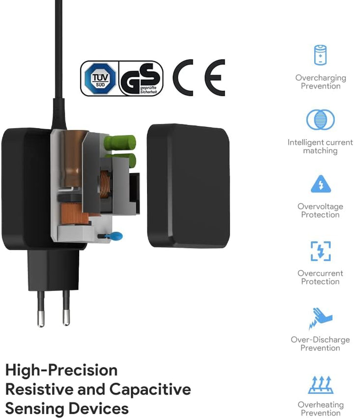 KFD 65W Netzteil Ladegerät Ladekabel für Huawei Matebook D 15,6" MRC-W50 PL-W19 PL-W09 MRC-W60, Huaw
