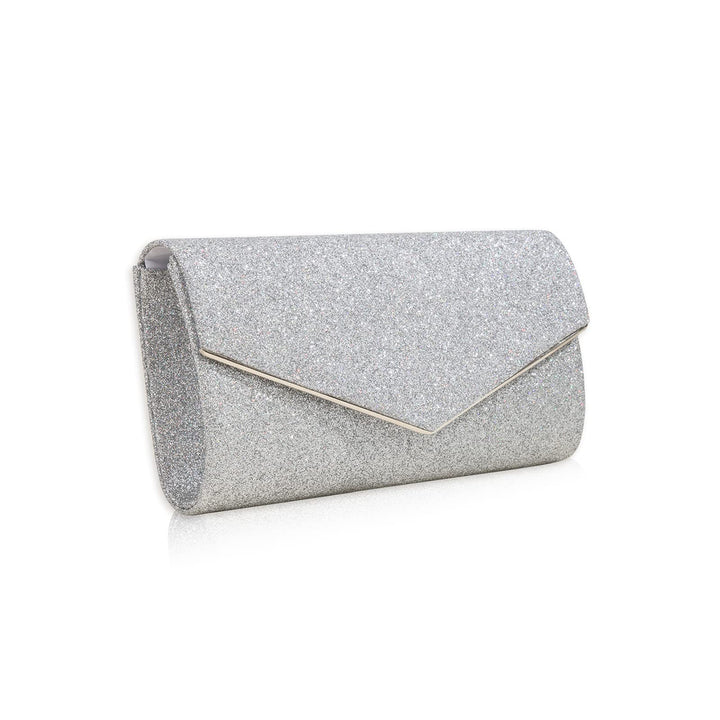 CORIOS Abendtasche Damen Kette Clutch Bag Glitzer Henkeltasche Hochzeit Brautbörse Glänzend Schulter