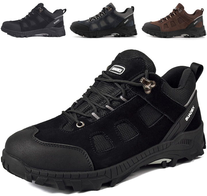 SUADEX Sicherheitsschuhe Arbeitsschuhe Herren Damen Leicht Stahlkappenschuhe Atmungsaktiv mit Stahlk
