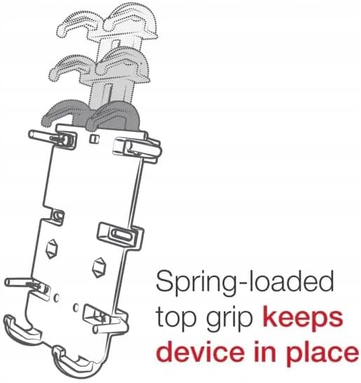 RAM Mounts RAM-HOL-PD4-238AU Smartphone-Halterung mit Kugel Typ B Durchmesser