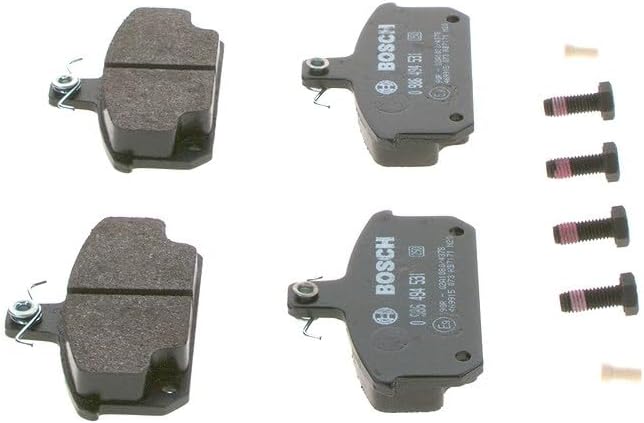Bosch BP1452 Bremsbeläge - Vorderachse - ECE-R90 Zertifizierung - vier Bremsbeläge pro Set