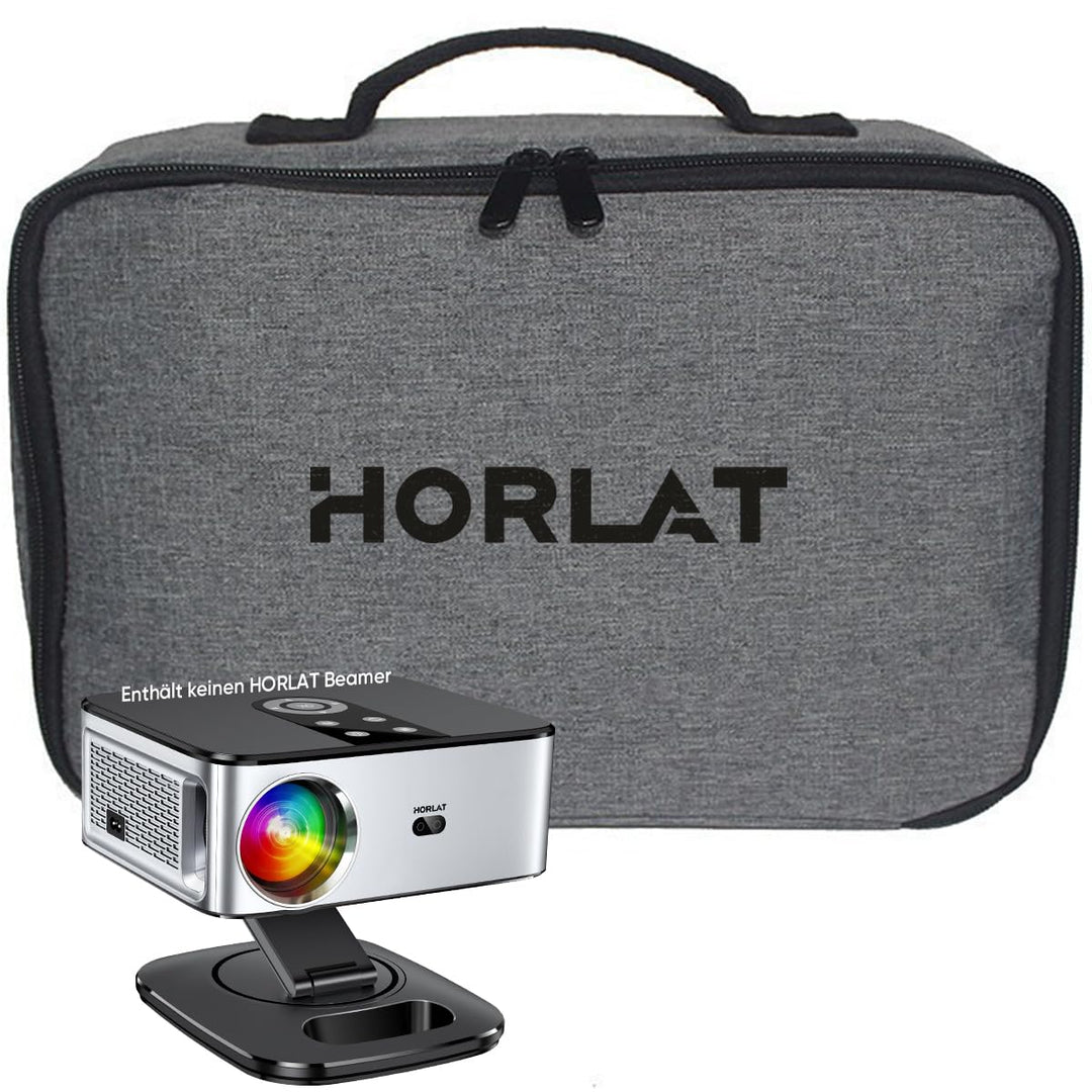 HORLAT Beamer 4K Heimkino，Projektor Tragetasche，Ohne Horlat Beamer Yz., Yz.