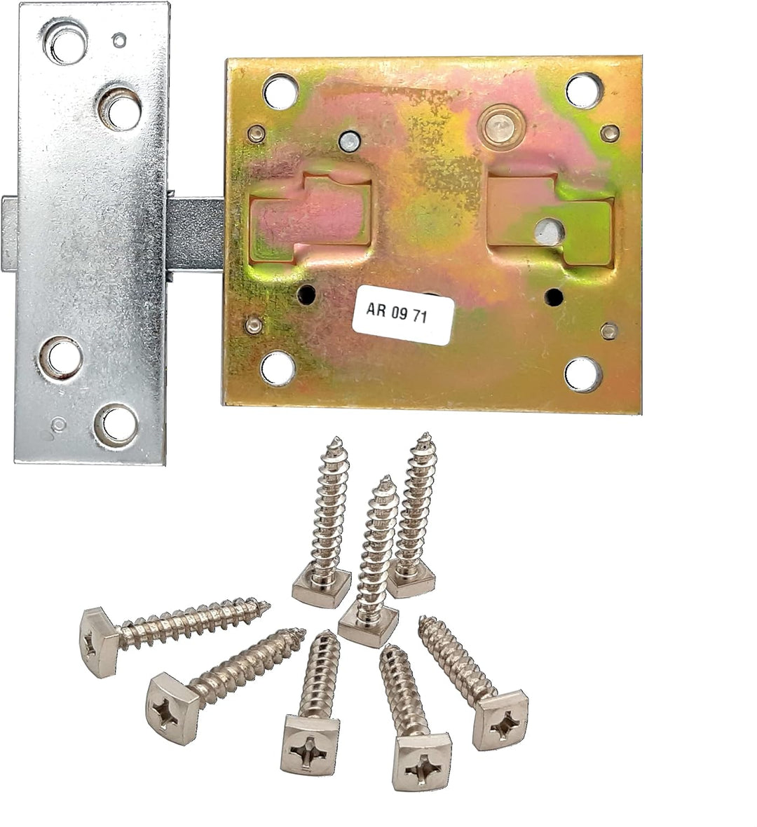 Lince 5019D9 Riegelschloss ohne Zylinder, 2940, verchromt