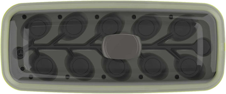 Romberg BoQube L Plus (Pflanzsystem, Farbe Anthrazit-Sommergrün, PAK-frei, lebensmittelecht, mit Bel