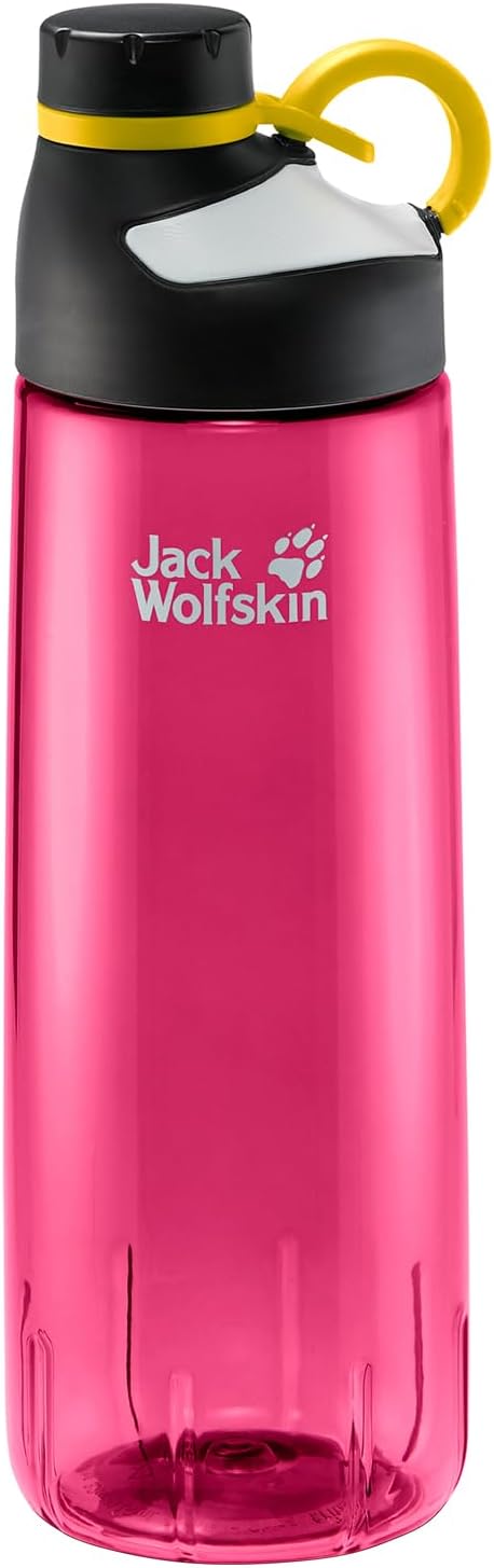 Jack Wolfskin 8006921 Unisex – Erwachsene Mancora 1 Trinkflasche, pink peony, One Size, Pink Peony