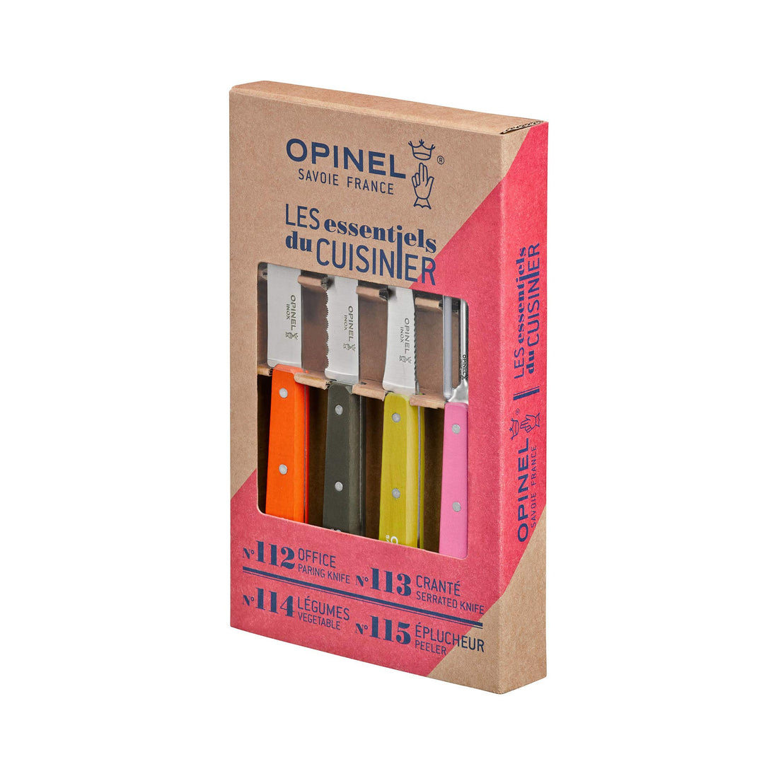 Opinel K�chenmesser Set Farbig Primavera 4-teilig teilig 4, teilig 4