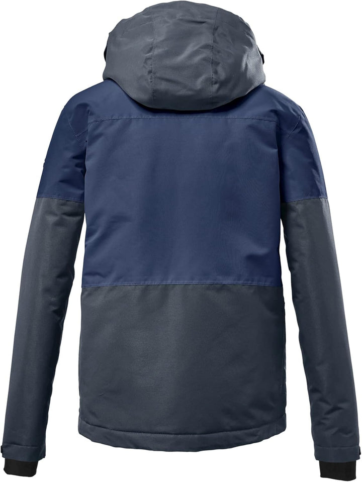 Killtec Jungen Outdoorjacke Funktionsjacke mit Kapuze und Schneefang KOW 29 BYS SKI Jckt wasserdicht