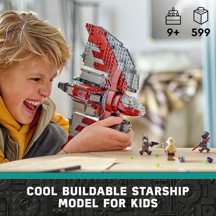 Lego Star Wars Ahsoka Tanos T-6 Jedi Shuttle, Star Wars Spielset basierend auf der Ahsoka TV-Serie 7