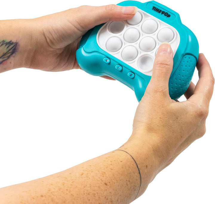 HGL Time Pop Leuchtendes Push-Popper-Spiel, Blau