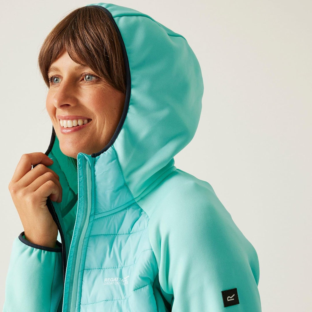 Regatta Damen Regatta Andreson Viii Hybridjacke für Damen Insulated Jacket 34 Aruba Blue/Turquoise,