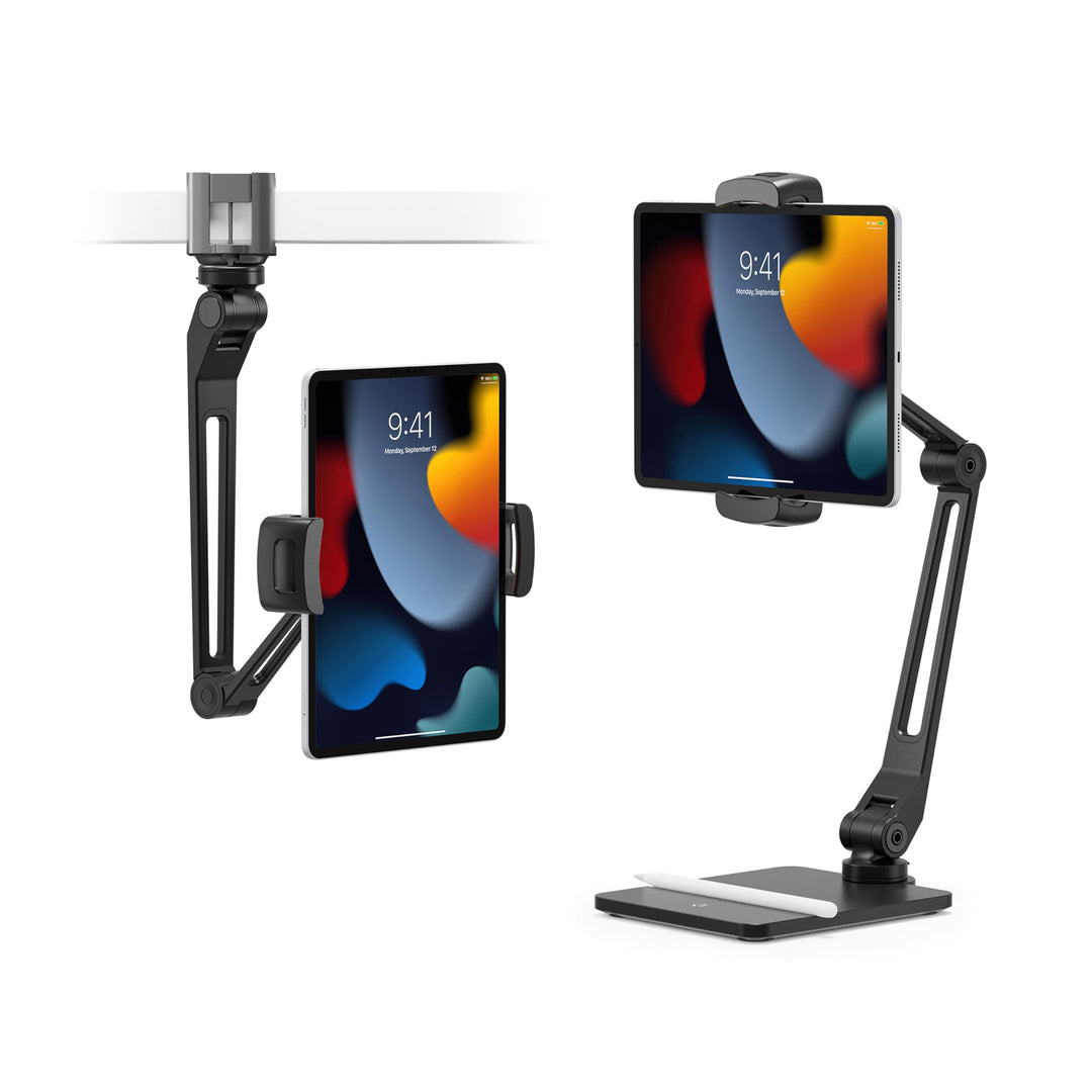 Twelve South HoverBar Duo (2nd Gen) for iPad/iPad Pro/Tablets | Adjustable Arm with New Quick-Releas