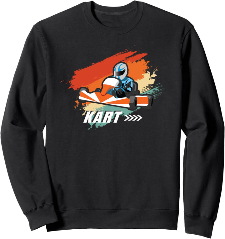 Go Kart Racing Motorsport Rennsport Geschenk Für Rennfahrer Sweatshirt