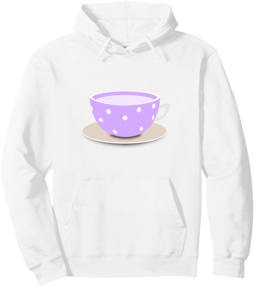Niedliche Kaffeetasse, Teeparty Pullover Hoodie